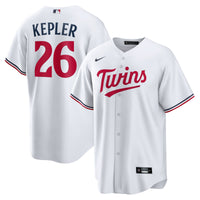 Minnesota Twins Max Kepler Nike White Home Replica Player Logo Jersey