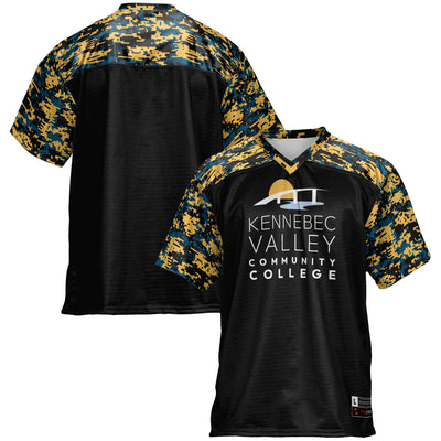 Kennebec Valley Community College GameDay Greats Football Jersey - Black