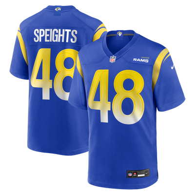 Los Angeles Rams Omar Speights Nike Royal Game Jersey