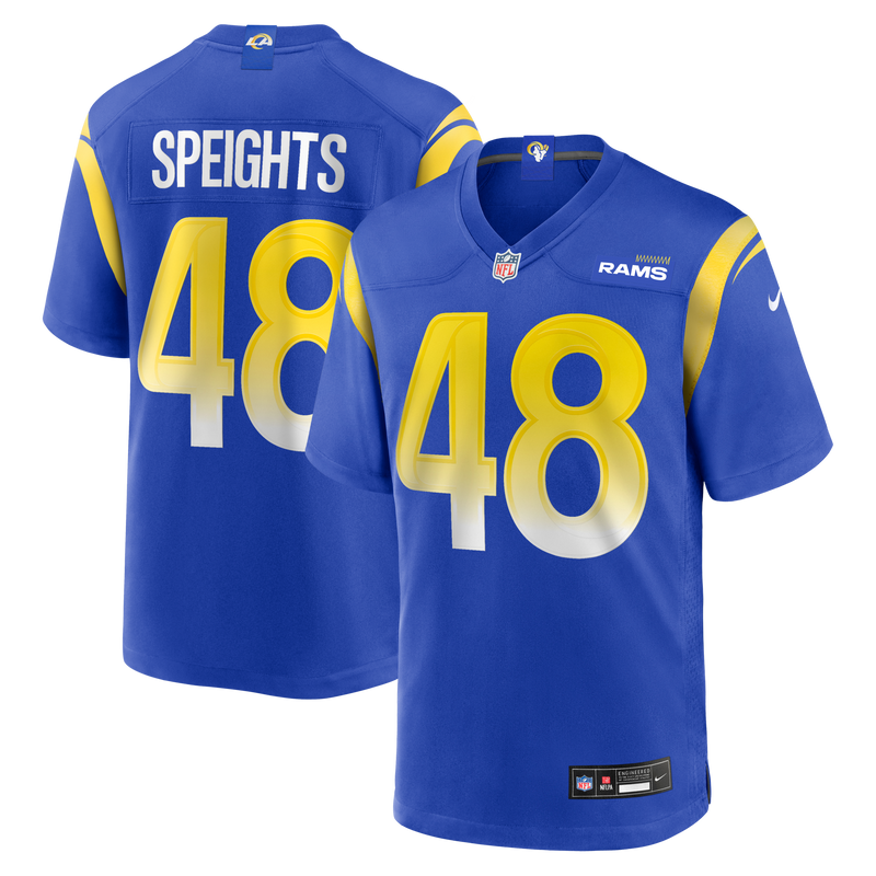 Los Angeles Rams Omar Speights Nike Royal Game Jersey