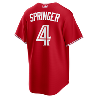 Toronto Blue Jays George Springer Nike Red Canada Day Replica Jersey