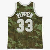 Chicago Bulls Mitchell & Ness Scottie Pippen 1997 Ghost Camo Swingman Jersey - Green
