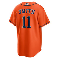 Houston Astros Cam Smith Nike Orange Alternate Replica Jersey