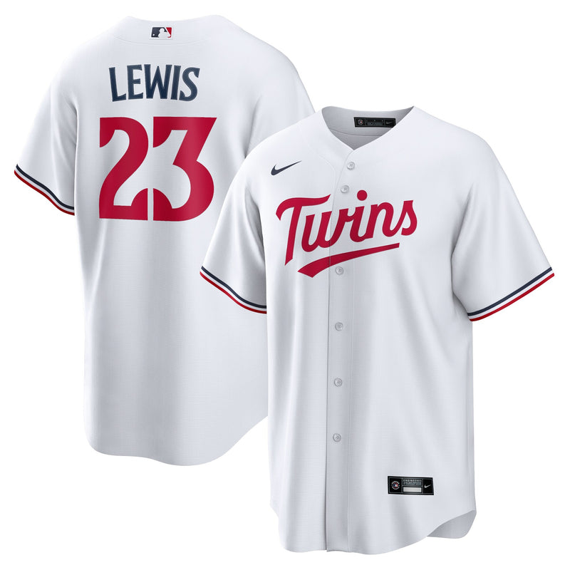 Minnesota Twins Royce Lewis Nike White Replica Player Jersey