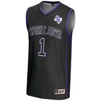Stephen F Austin Lumberjacks GameDay Greats #1 Basketball Jersey - Black