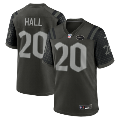New York Jets Breece Hall Nike Gotham Green 2025 Rivalries Collection Game Jersey