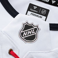 Florida Panthers Fanatics White Away Premium Custom Jersey