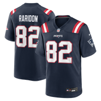 New England Patriots Eli Raridon Nike Navy Team Game Jersey
