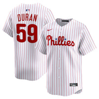 Philadelphia Phillies Jhoan Duran Nike White Home Limited Player Jersey