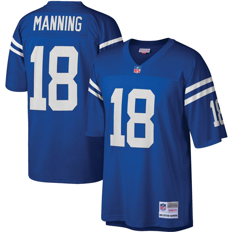 Indianapolis Colts Peyton Manning Mitchell & Ness Royal Legacy Replica Jersey