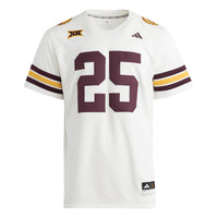 #25 Arizona State Sun Devils adidas Premier Strategy Jersey - White