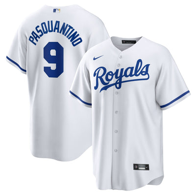 Kansas City Royals Vinnie Pasquantino Nike White Home Replica Jersey