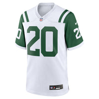 New York Jets Breece Hall Nike White Classic Alternate Game Jersey