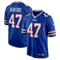 Buffalo Bills Christian Benford Nike Royal Game Jersey
