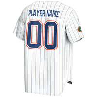 Florida Gators GameDay Greats NIL Pick-A-Player Baseball Lightweight Jersey - White