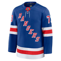 New York Rangers Matt Rempe Fanatics Blue Home Premium Jersey