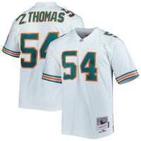 Miami Dolphins Zach Thomas Mitchell & Ness White Legacy Replica Jersey