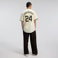 Milwaukee Brewers William Contreras Nike Cream Home Limited Player Jersey