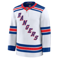 New York Rangers Fanatics White Away Premium Jersey