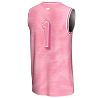 #1 Arkansas Razorbacks GameDay Greats Lightweight Basketball Jersey - Pink