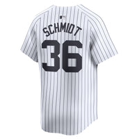 New York Yankees Clarke Schmidt Nike White Home Limited Player Jersey