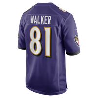 Baltimore Ravens Devontez Walker Nike Purple Team Game Jersey