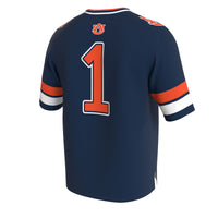 Auburn Tigers GameDay Greats Lightweight Collegiate Football Fashion Jersey - Navy
