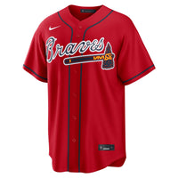 Atlanta Braves Austin Riley Nike Red Alternate 2 Replica Jersey