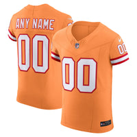 Tampa Bay Buccaneers Nike Orange Vapor F.U.S.E. Elite Custom Jersey