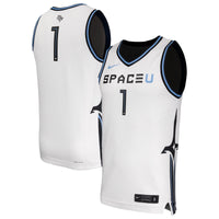 UCF Knights Nike Space Game Replica Basketball Jersey - White