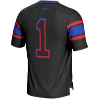 #1 SMU Mustangs GameDay Greats Endzone Football Jersey - Black