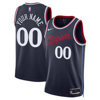 Los Angeles Clippers Nike Replica Icon Swingman Jersey - Custom -