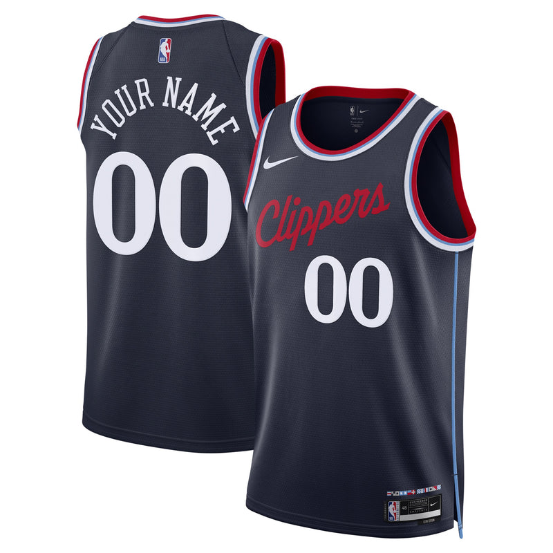 Los Angeles Clippers Nike Replica Icon Swingman Jersey - Custom -