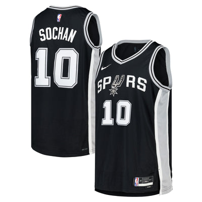 San Antonio Spurs Nike Icon Jersey - Jeremy Sochan