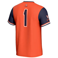 #1 Virginia Cavaliers GameDay Greats Lightweight Softball Jersey - Orange