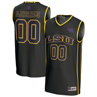 LSU Tigers GameDay Greats Lightweight Collegiate Basketball NIL Pick-A-Player Fashion Jersey - Black