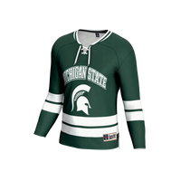 Michigan State Spartans GameDay Greats Lightweight Hockey Fashion Jersey - Green