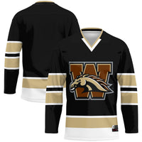 Western Michigan Broncos GameDay Greats Hockey Jersey - Black