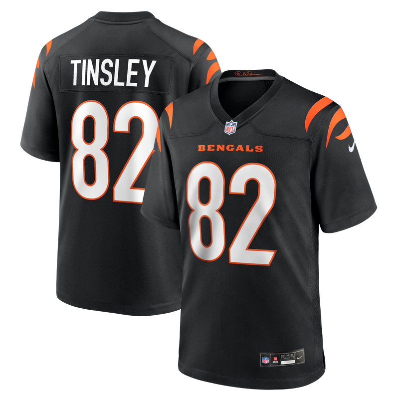 Cincinnati Bengals Mitchell Tinsley Nike Black Team Game Jersey