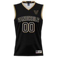 Vanderbilt Commodores GameDay Greats NIL Pick-A-Player Basketball Jersey - Black