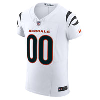 Cincinnati Bengals Nike White Vapor F.U.S.E. Elite Custom Jersey