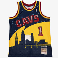 Cleveland Cavaliers Mitchell & Ness X Kid Cudi Br Remix Jersey - Navy