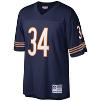 Chicago Bears Walter Payton Mitchell & Ness Navy Big & Tall 1985 Retired Player Replica Jersey