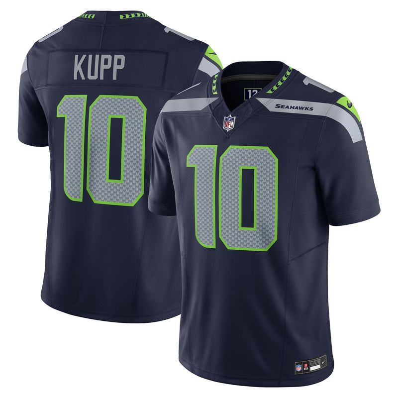 Seattle Seahawks Cooper Kupp Nike College Navy Team Vapor F.U.S.E. Limited Jersey