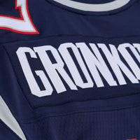 New England Patriots Rob Gronkowski Mitchell & Ness Navy Big & Tall 2010 Legacy Retired Player Jersey