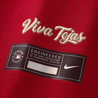 Texas Rangers Jacob deGrom Nike Red 2026 City Connect Stadium Jersey