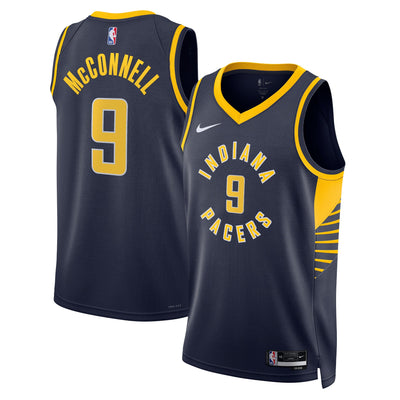 Indiana Pacers Nike Icon Edition Swingman Jersey - Navy - T.J. McConnell -