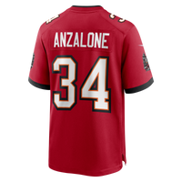 Tampa Bay Buccaneers Alex Anzalone Nike Red Team Game Jersey