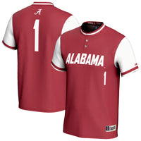 Alabama Crimson Tide GameDay Greats Lightweight Softball Fashion Jersey - Crimson