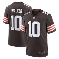 Cleveland Browns Phillip Walker Nike Brown Team Game Jersey
